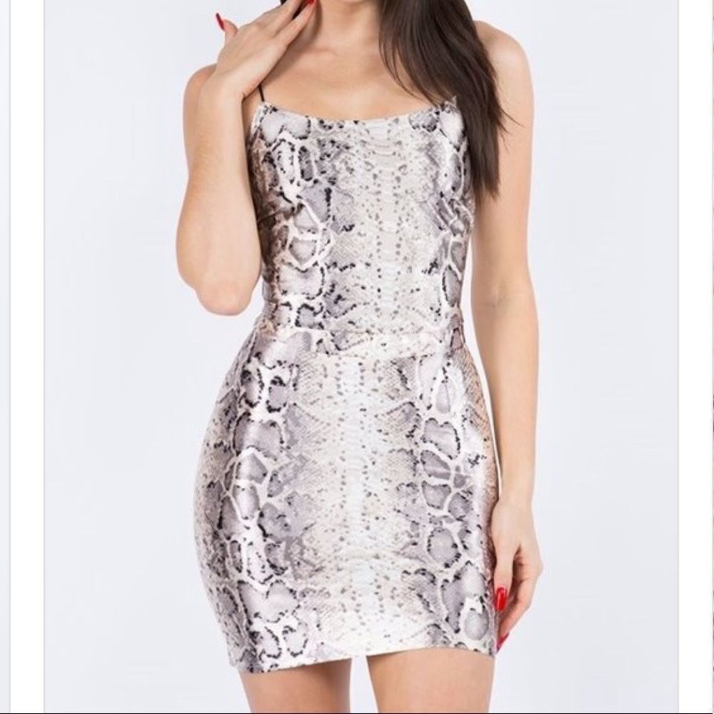 Snakeskin Skirt set - Picture 2 of 5